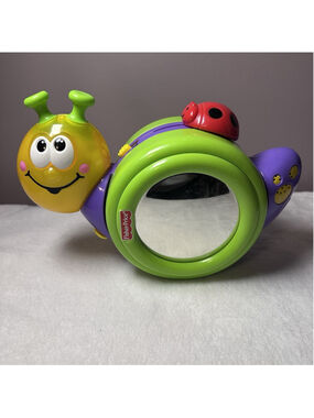 Fisher-Price Go Baby Go!™ 1-2-3 Musical Rocking Crawl-Along Snail #R8639 Works
